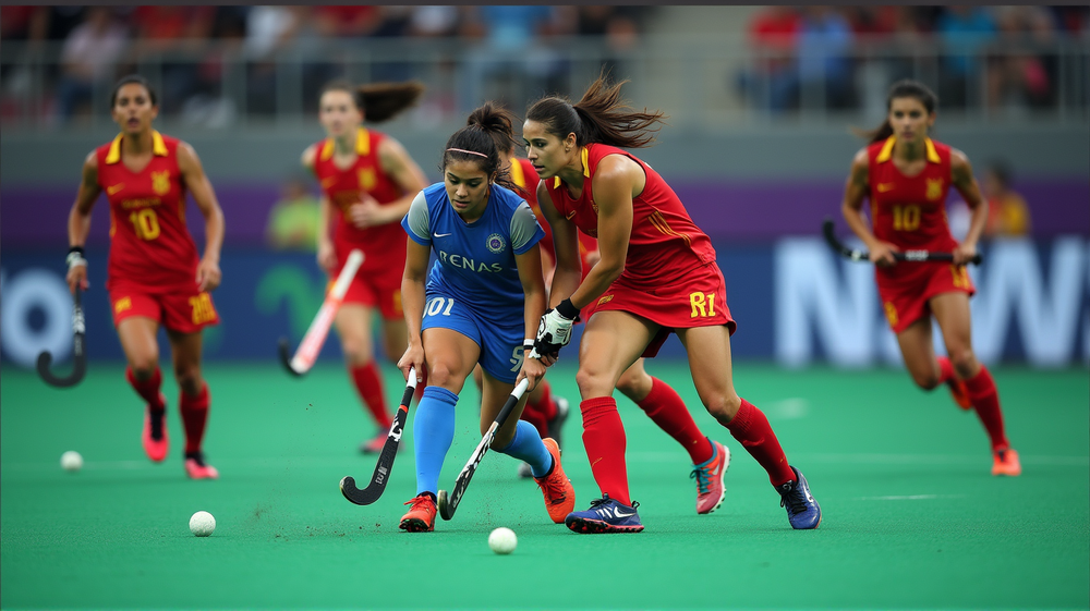 India Stumbles in FIH Hockey Pro League Opener against Spain