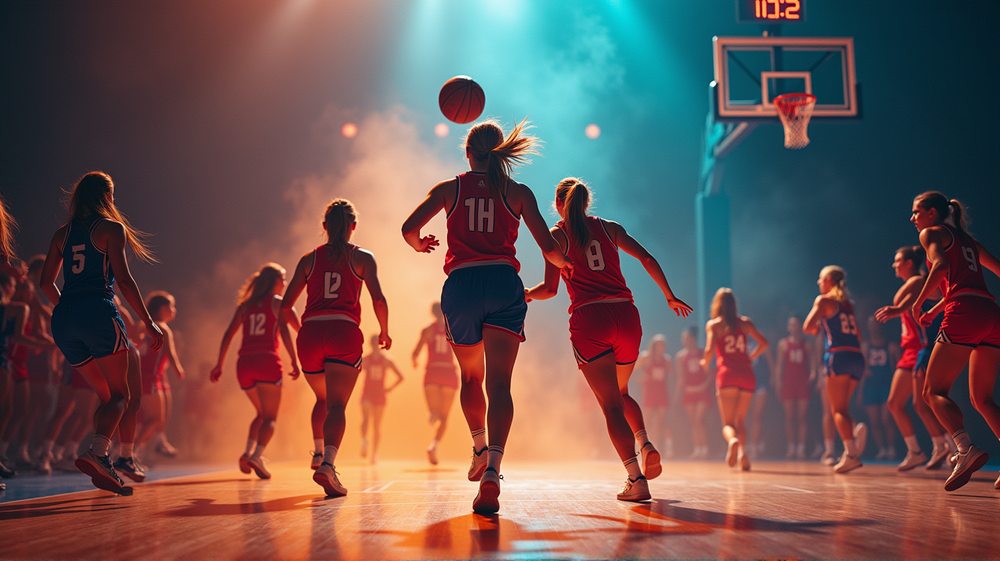 Thrilling Showdown: A Video Marquee Doubleheader of Women's College Basketball