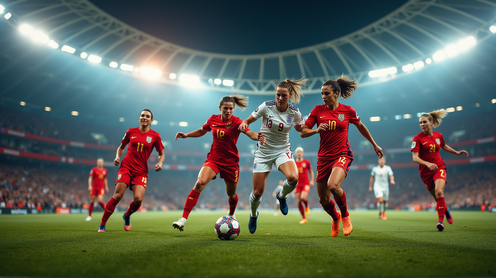 Epic Showdown at Wembley: England vs. Spain in Women's Nations League Final