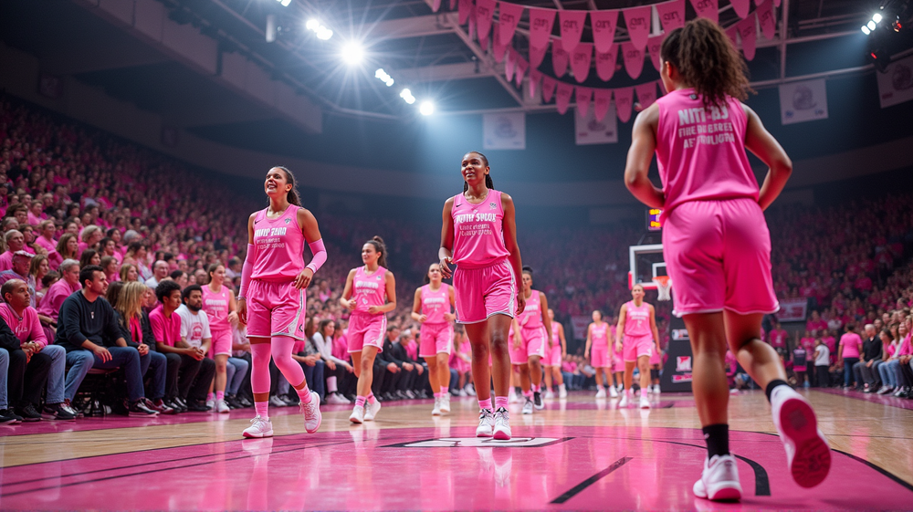 Unmissable Spirit: Women's Basketball Teams Up for BTHO Breast Cancer Game