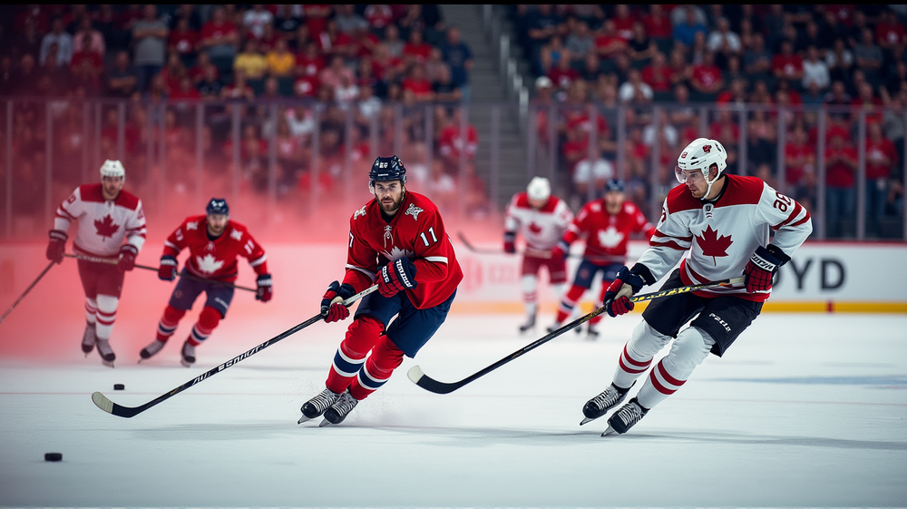 Thrilling Encounters on Ice: The Canada vs USA Hockey Rivalry Continues!