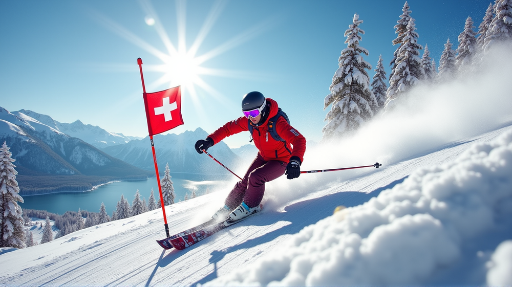 Swiss Triumph: Von Allmen's Stellar Performance in Alpine Skiing Gold Rush