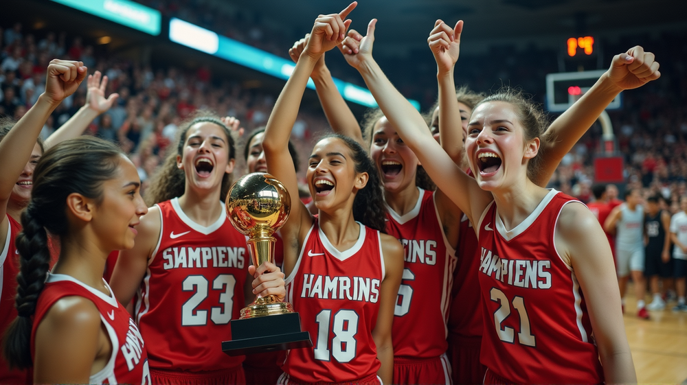 Victory Celebration: Grace Christian Triumphs at VACA Girls Basketball Championship!