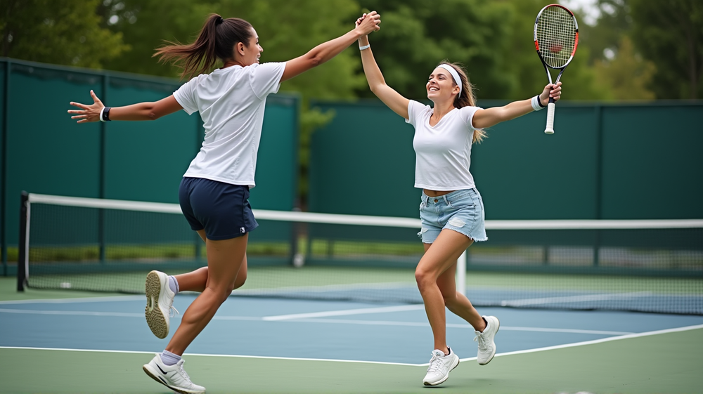 DU Tennis Stars Arbizu and Papajcik Shine in National Rankings