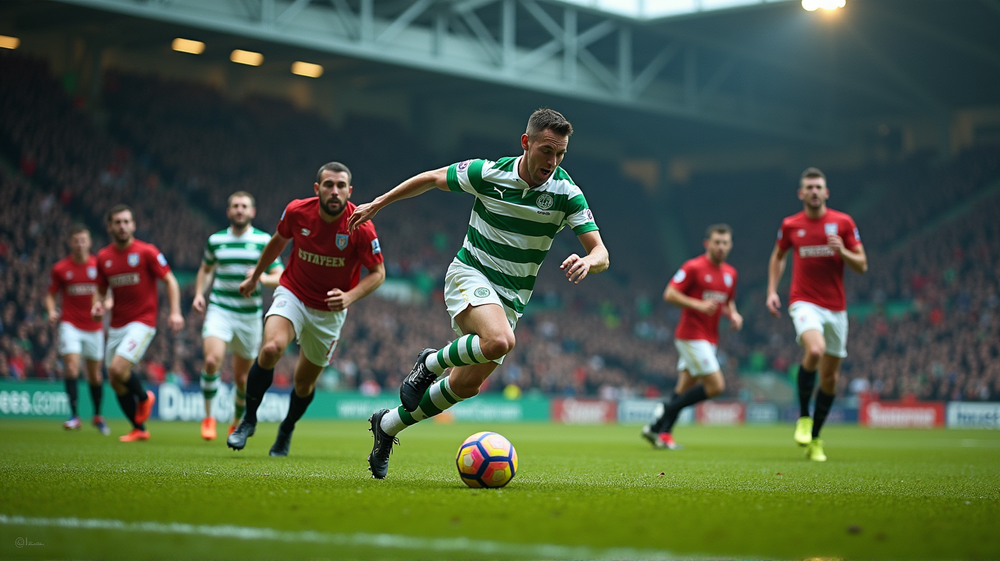 Luke McCowan's Narrow Miss: A Tense Moment in Celtic vs Rangers Clash