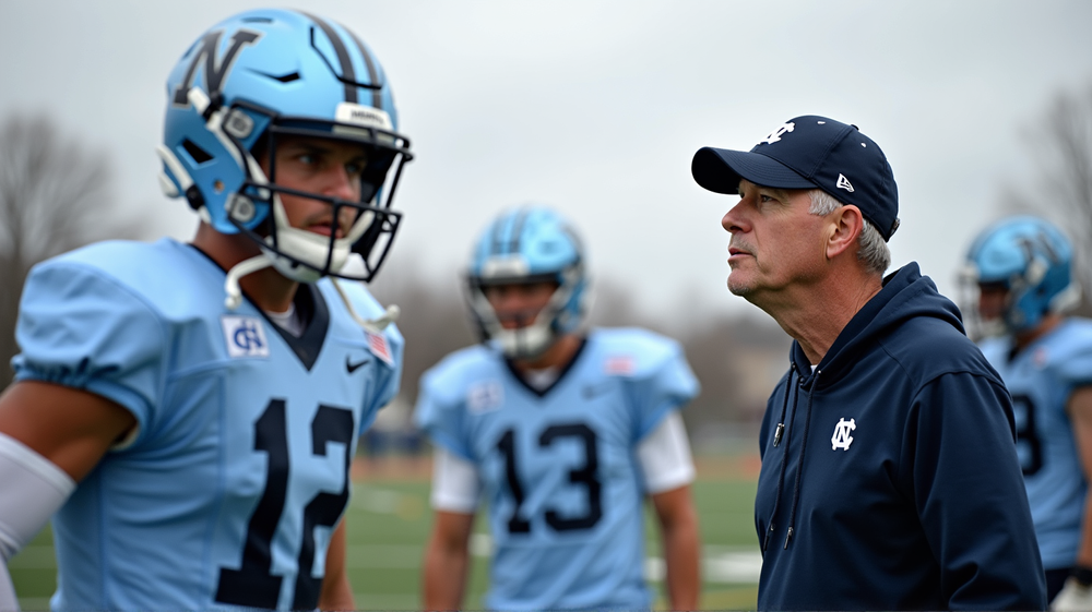 Is Bill Belichick’s Early QB Squad in North Carolina Struggling?