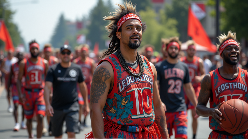 Lummi Nation Revels in Triumph: A Basketball Championship Celebration to Remember