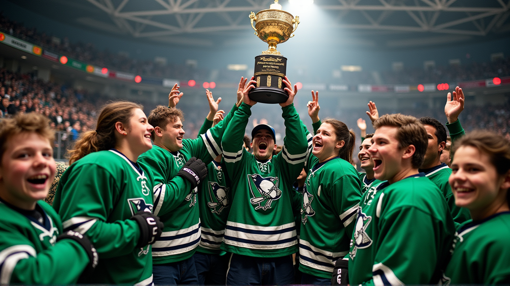 Grand Celebration for East Grand Forks High School Hockey Champions!