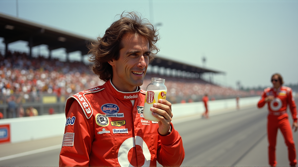 Emerson Fittipaldi's Citrus Gambit: The Tale of Milk Rejection at Indy 500