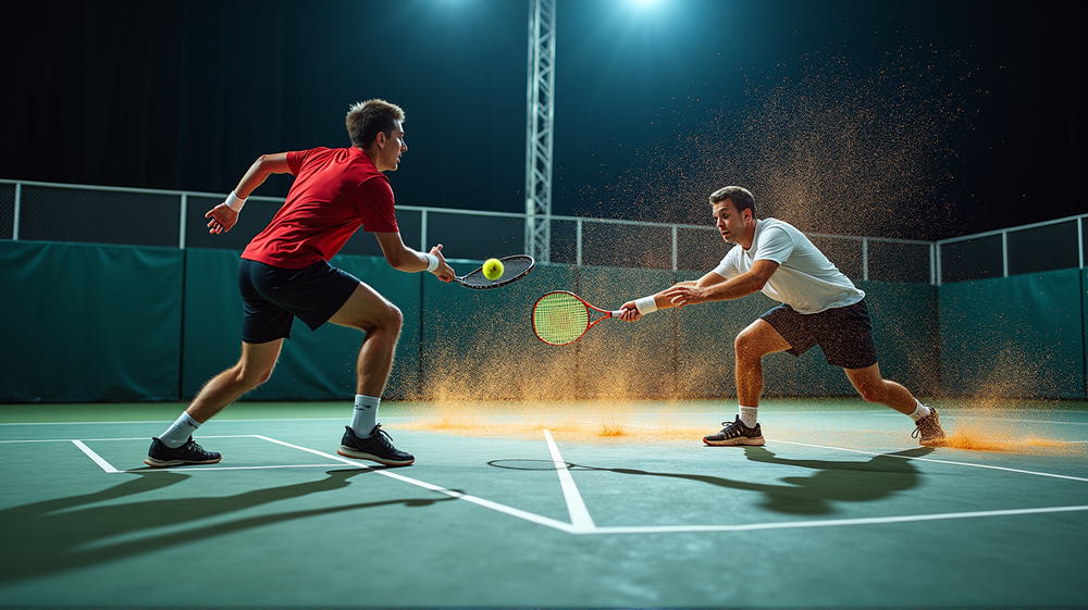 Epic Clash: Saint Joseph's Tennis Team Narrowly Defeated in Regular Season Finale