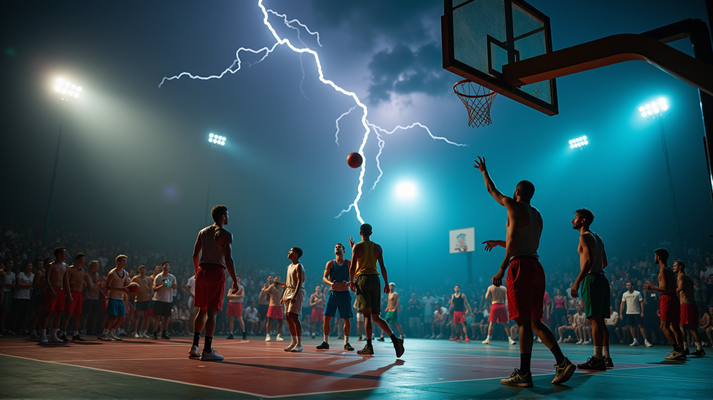 Thunderstorms Can't Stop Gwinn's 2nd Gus Macker Tournament!