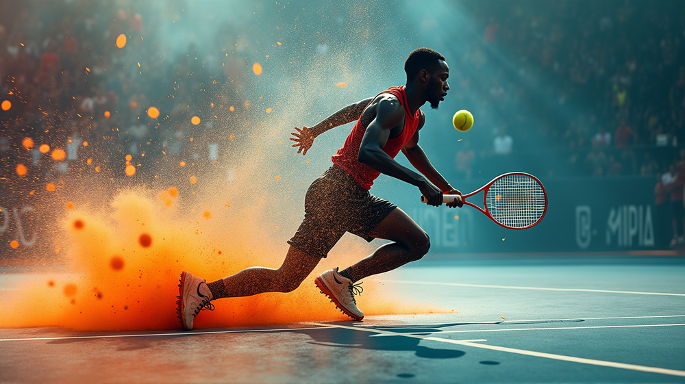Discovering the Inspirations Behind French Tennis Prodigy, Giovanni Mpetshi Perricard