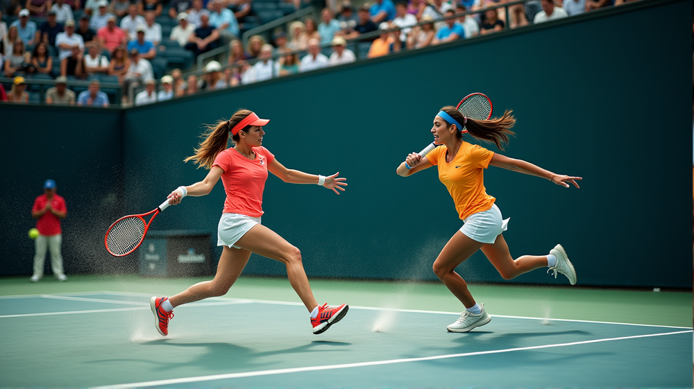 Thrilling Showdowns Mark the Maine Doubles Tennis Tournament