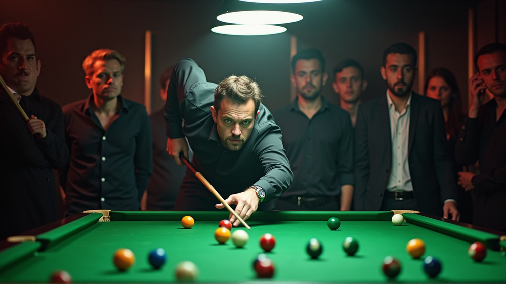 Dramatic Pause in Snooker Showdown as Medical Scare Halts Crucible Final