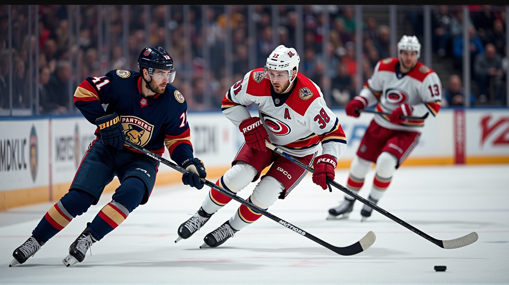 Panthers Dominate Hurricanes in Game 1 of Playoff Series