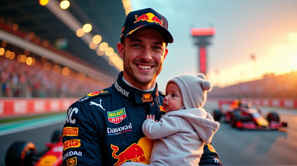 Celebrations Extend From Track to Cradle: Max Verstappen Welcomes Baby Girl