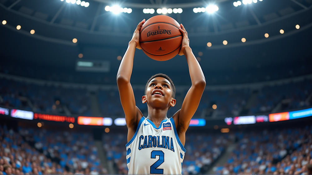 UNC Basketball's Crown Jewel: CJ Rosser's Global Debut Unfolds