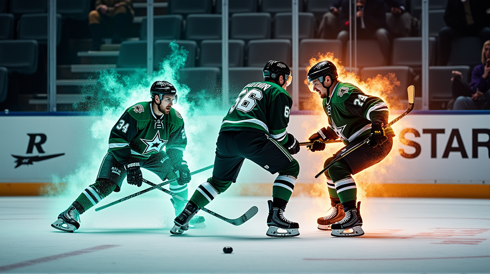 Texas Triumph: Stars Shine Bright to Dominate Admirals in Game 1