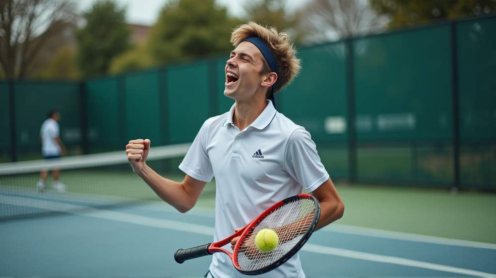 Cas de Ruiter: Harding's Trailblazer in NCAA DII Men's Tennis