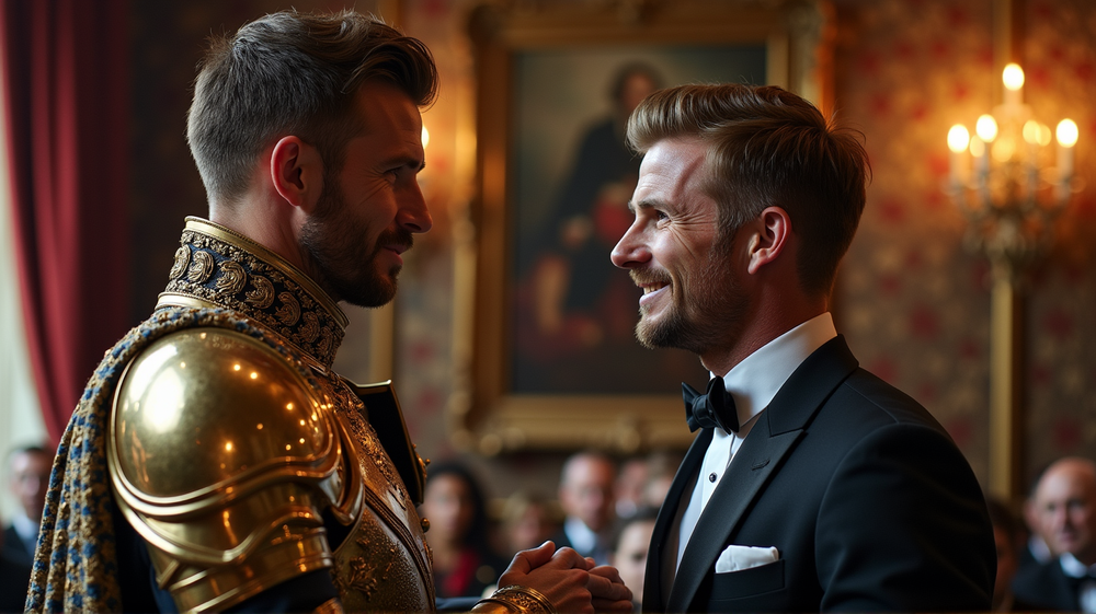 David Beckham on the Brink of Knighthood: A Journey to the Pinnacle
