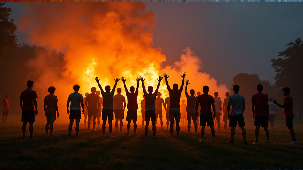 Heartfelt Community Response to Pen Mill Football Club Arson Attack
