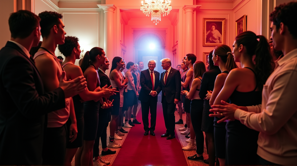 President Trump Welcomes the Florida Gators for an Unforgettable Celebration