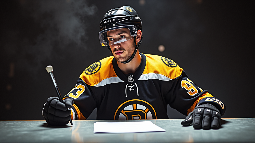 Mason Lohrei's Remarkable Deal with the Boston Bruins