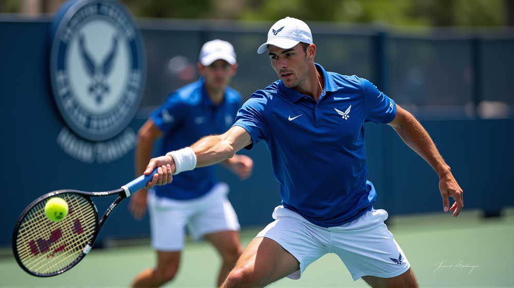 Air Force Triumph: Scholar-Athletes Shine in Tennis