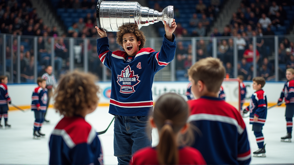 Seth Jones Brings the Stanley Cup Home to Inspire Dallas Youth