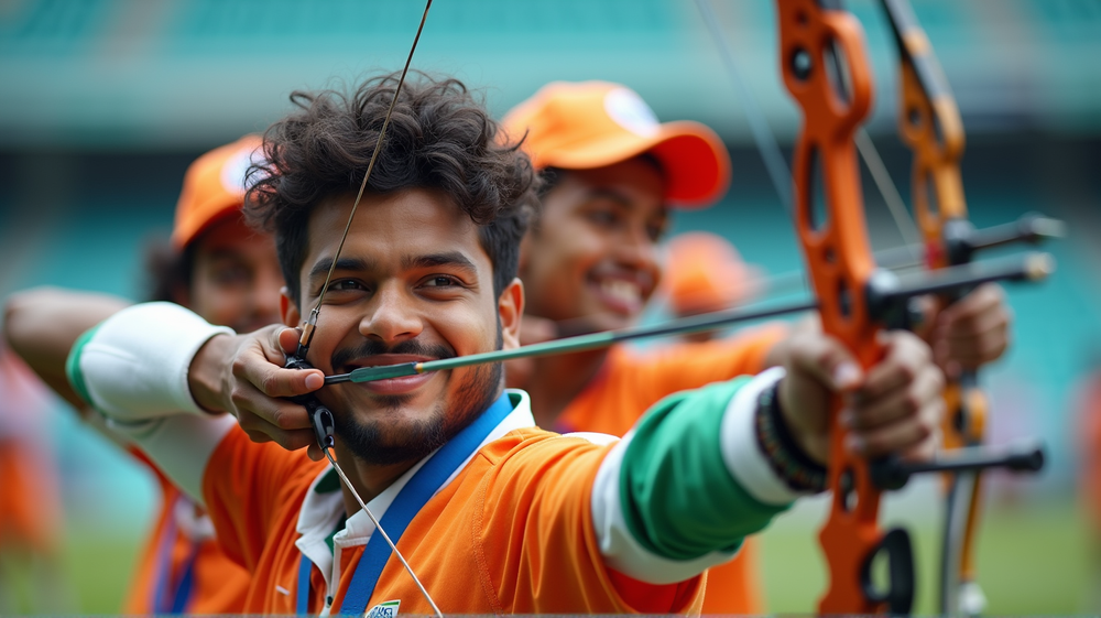 Indian Archers Set New World Record at Archery World Cup