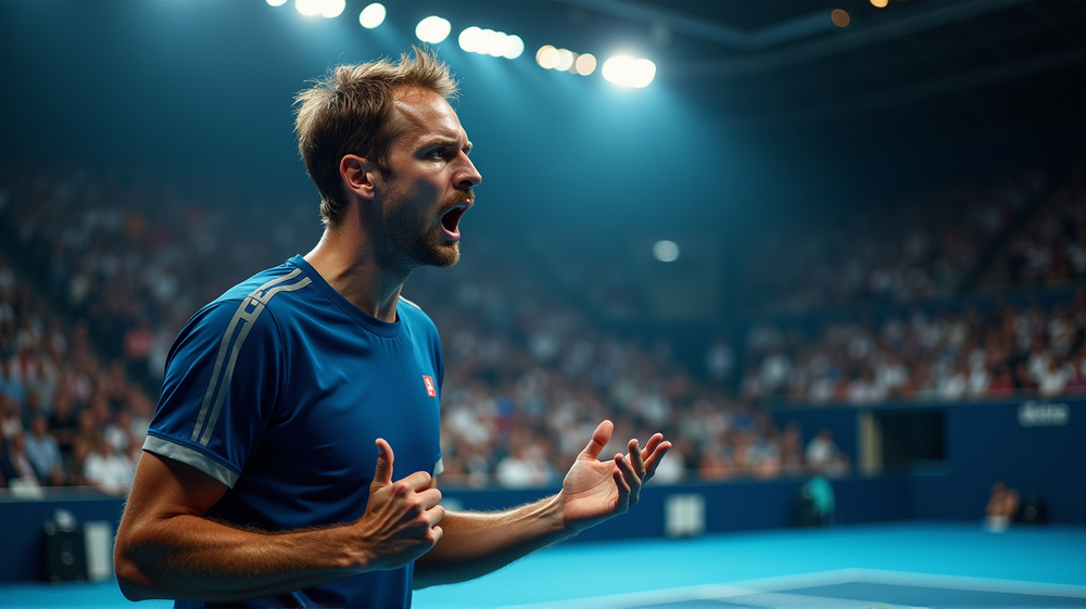 Tennis Star Medvedev Faces Heavy Fine After Dramatic US Open Incident