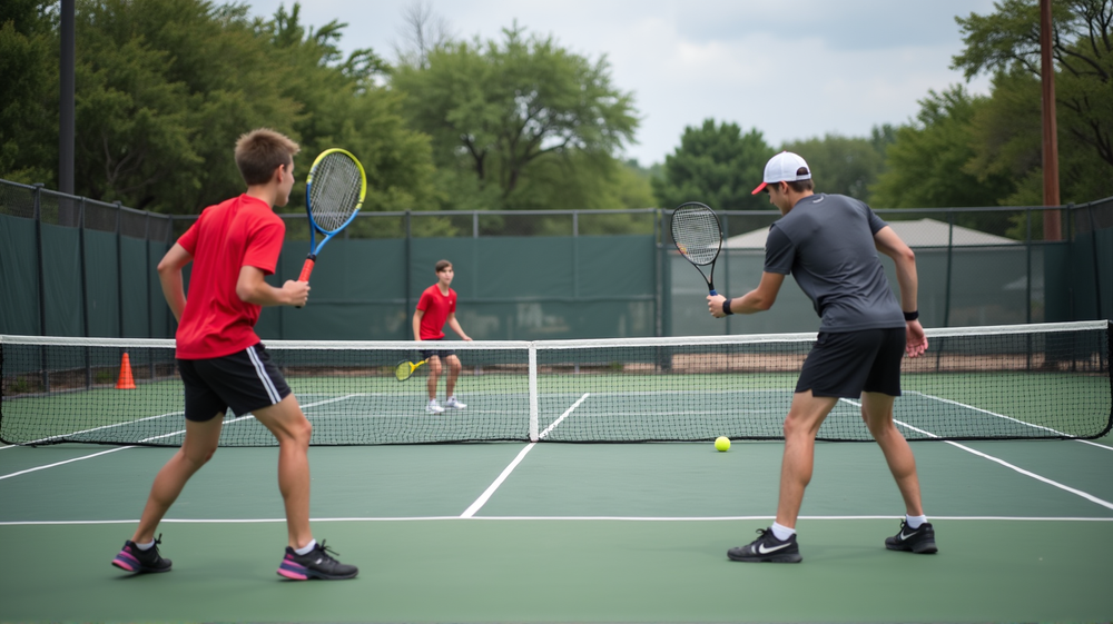 Graham Tennis Battles Hard but Falls Short Against Peaster