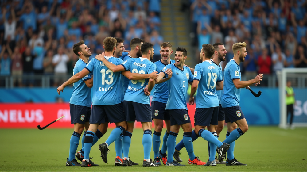 Argentina Triumphs with a Decisive Win to Seal FIH Hockey World Cup Spot