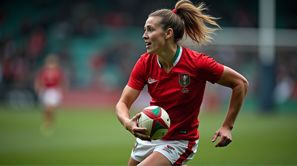 Lisa Neumann: Wales' Rugby Star on the Verge of a Landmark Achievement