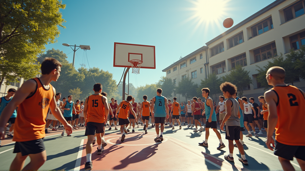 Charity Basketball: Hoops Unite for Hope in Lincoln's Railyard