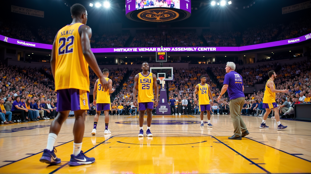 Excitement Builds as LSU Men's Basketball Kicks Off Preseason