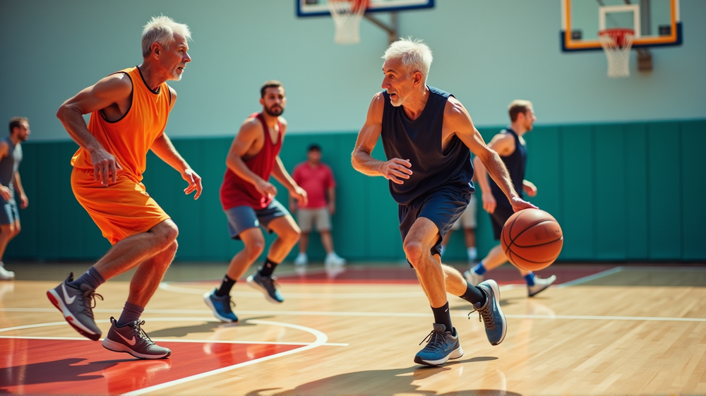 National Senior Games: Over-50s Defy Age and Expectations on the Court