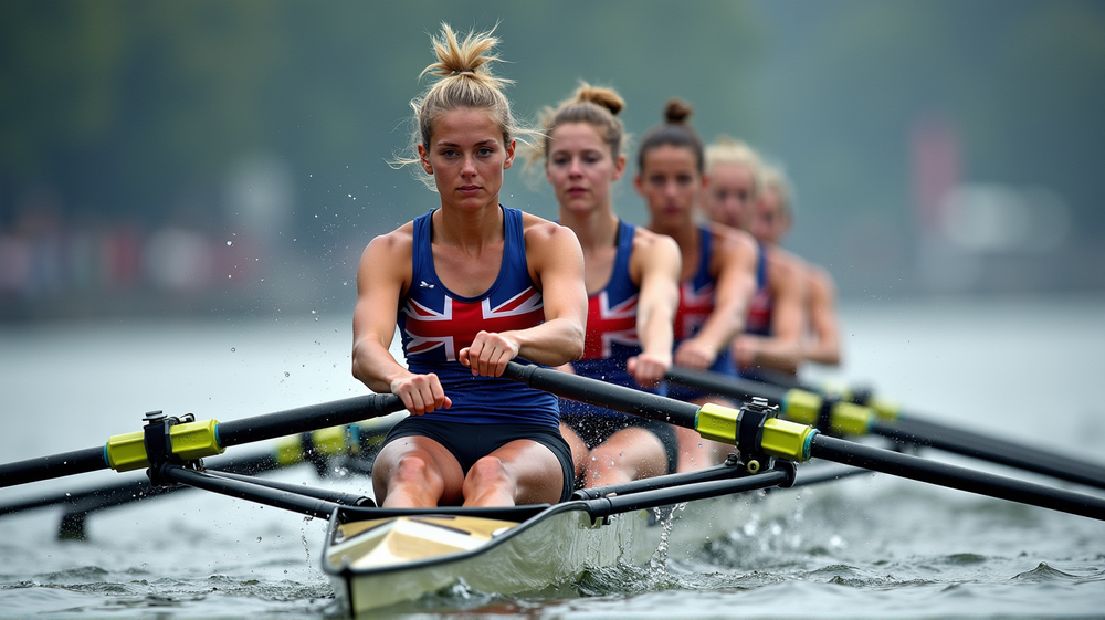 Triumphant Waves: GB Women’s Quad Leads the Charge in Shanghai