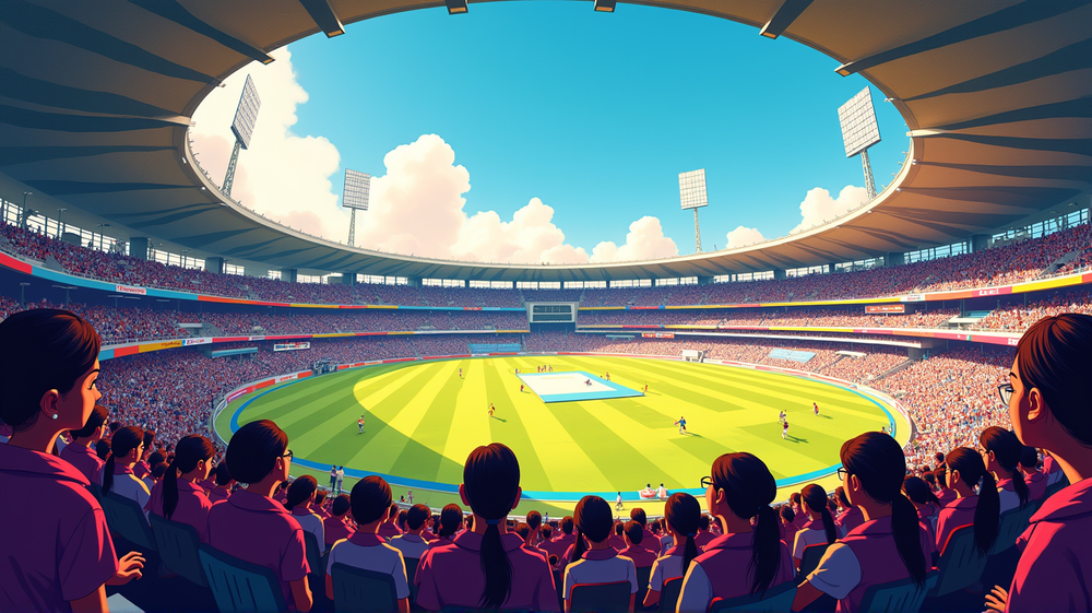 ODI World Cup Welcomes Women to Holkar Stadium: A Historic First