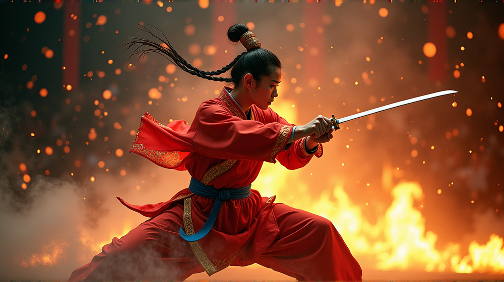 India's Golden Quest: Shimmering at the World Wushu Championship