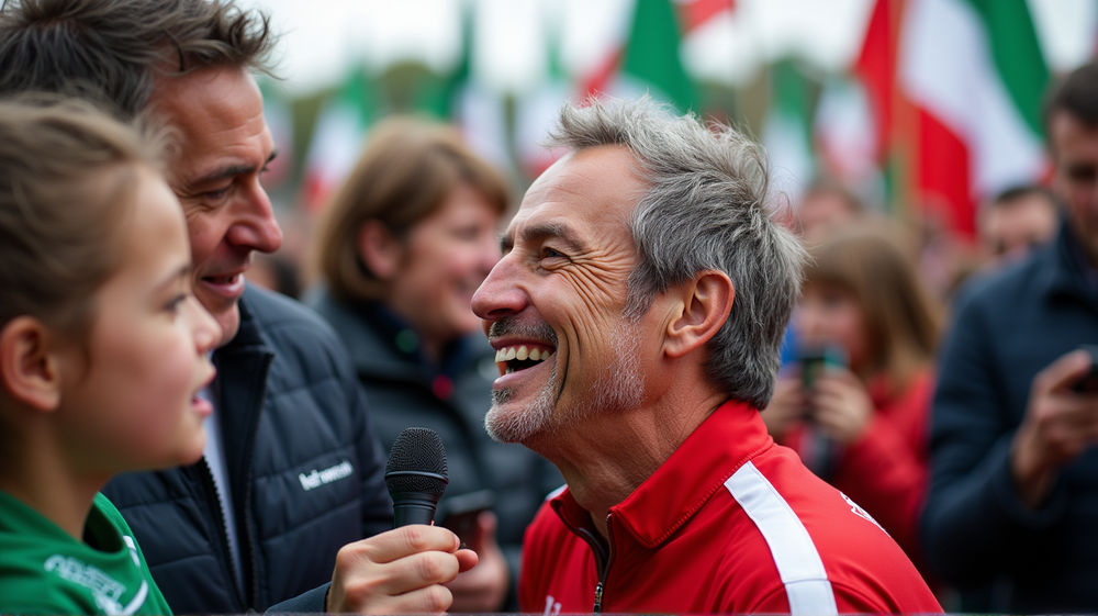 Siegfried Stohr's Insightful Celebration of Italian Sport in Paris