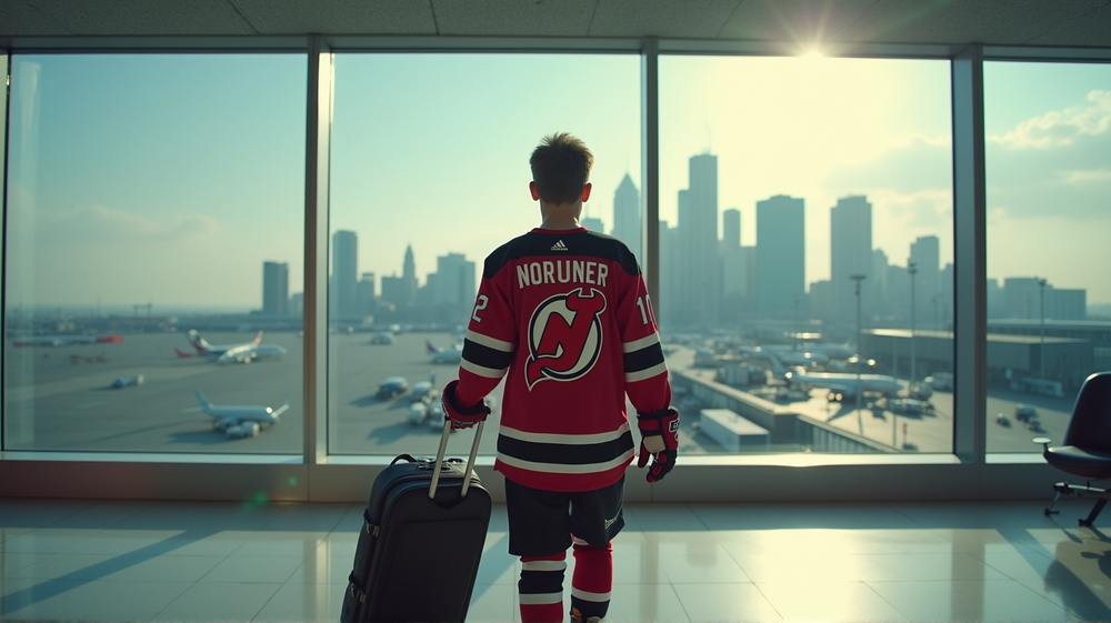 Arseniy Gritsyuk's Imminent NHL Debut Stirs Buzz in New Jersey