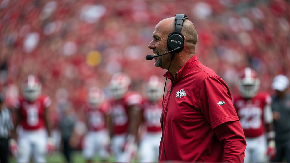 Arkansas Razorbacks Shake-Up: Coach Sam Pittman Fired After Notre Dame Defeat