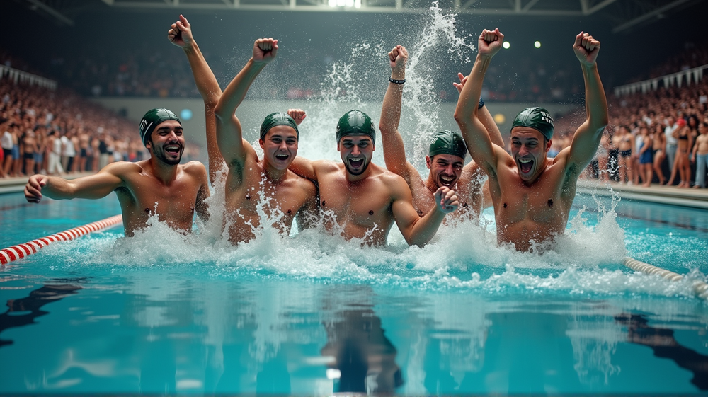 Thrilling Waters: Cleveland State Men's Swimming Triumphs Over St. Bonaventure