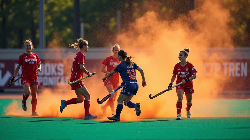 Brown Unleashes a Dominant Victory Against Bryant in Thrilling Field Hockey Showdown