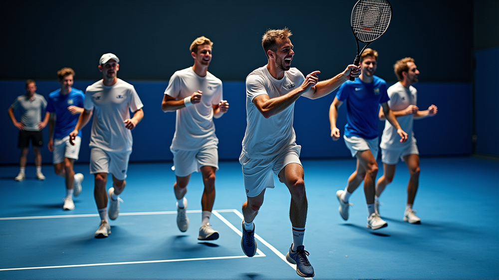 Creighton Men's Tennis Commences Season with Dominant Performances