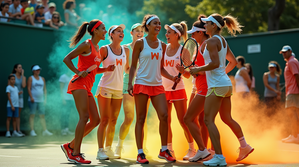 William & Mary's Unstoppable Day One at Tennis Tournament