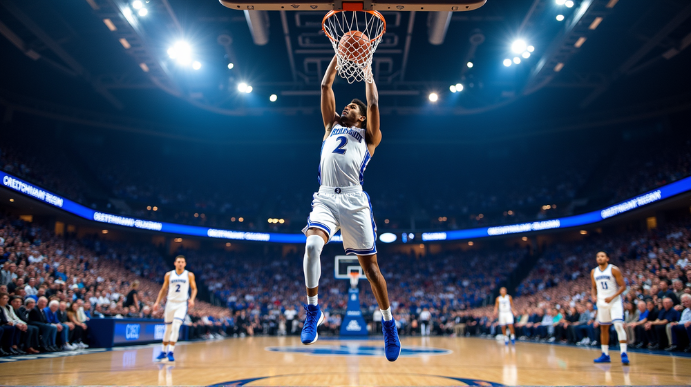 Creighton Bluejays Set to Battle Big 12 Giants in Las Vegas Showdown