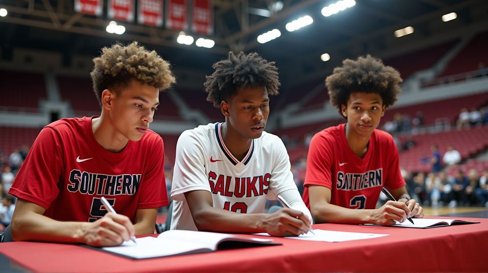 Southern Illinois Salukis Secure Spotlight with Talented Freshmen Trio