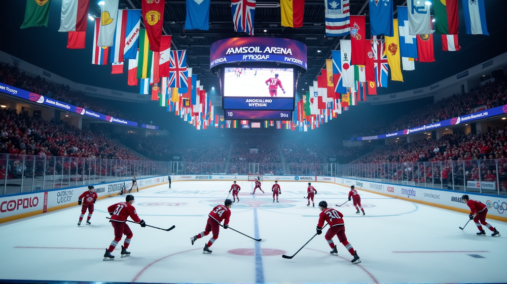 Duluth's International Hockey Spectacle: AMSOIL Arena Welcomes World Teams